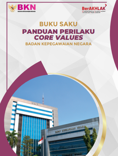 Buku Saku Panduan Perilaku Core Vole BerAKHLAK ASN