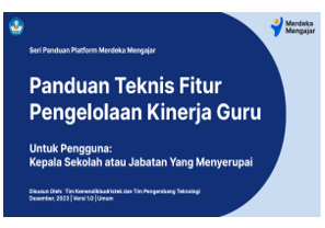 Panduan Teknis Fitur Pengelolaan Kinerja Guru Di PMM (Untuk Kepala Sekolah)